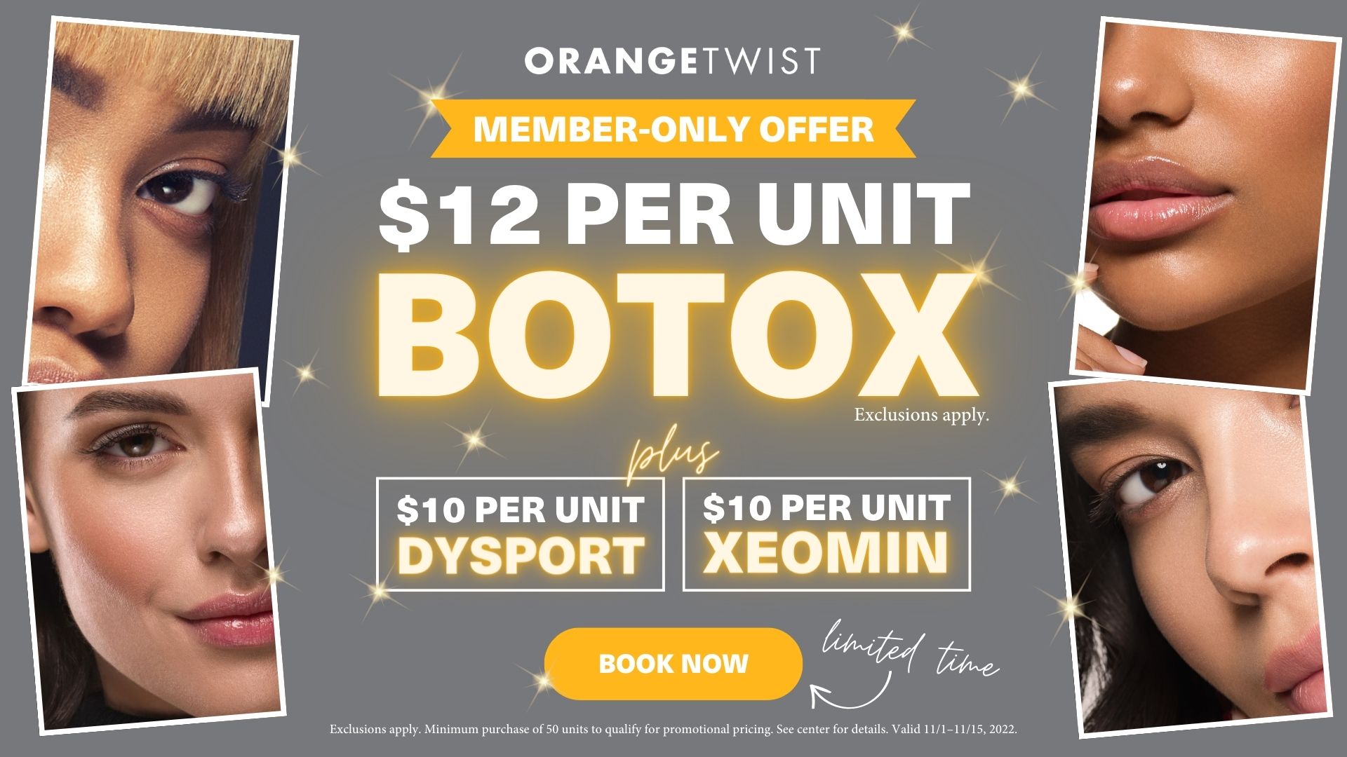 Member-only Botox Offer