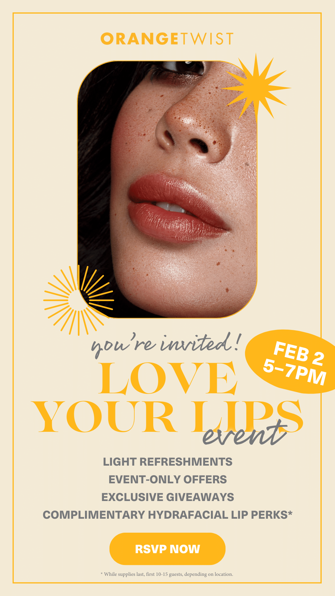 Love Your Lips Event