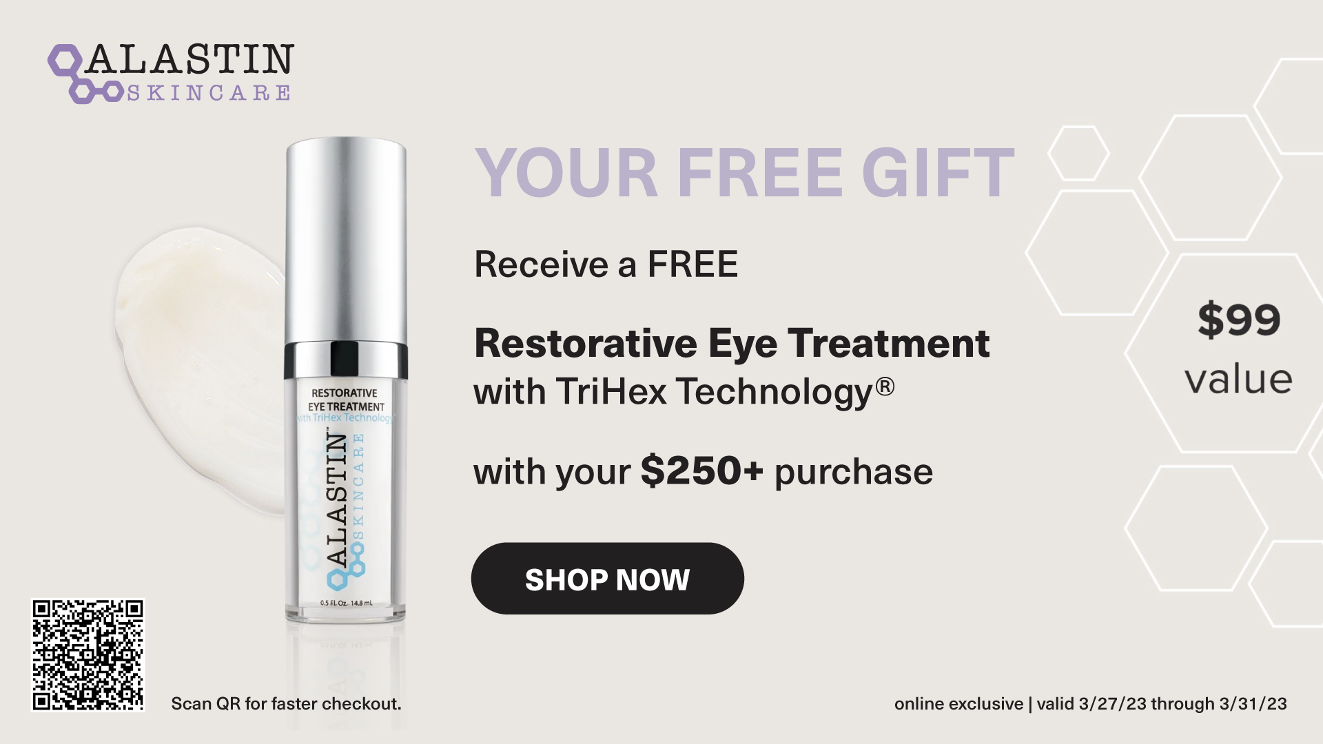 Your free gift with orangetwist and alastin