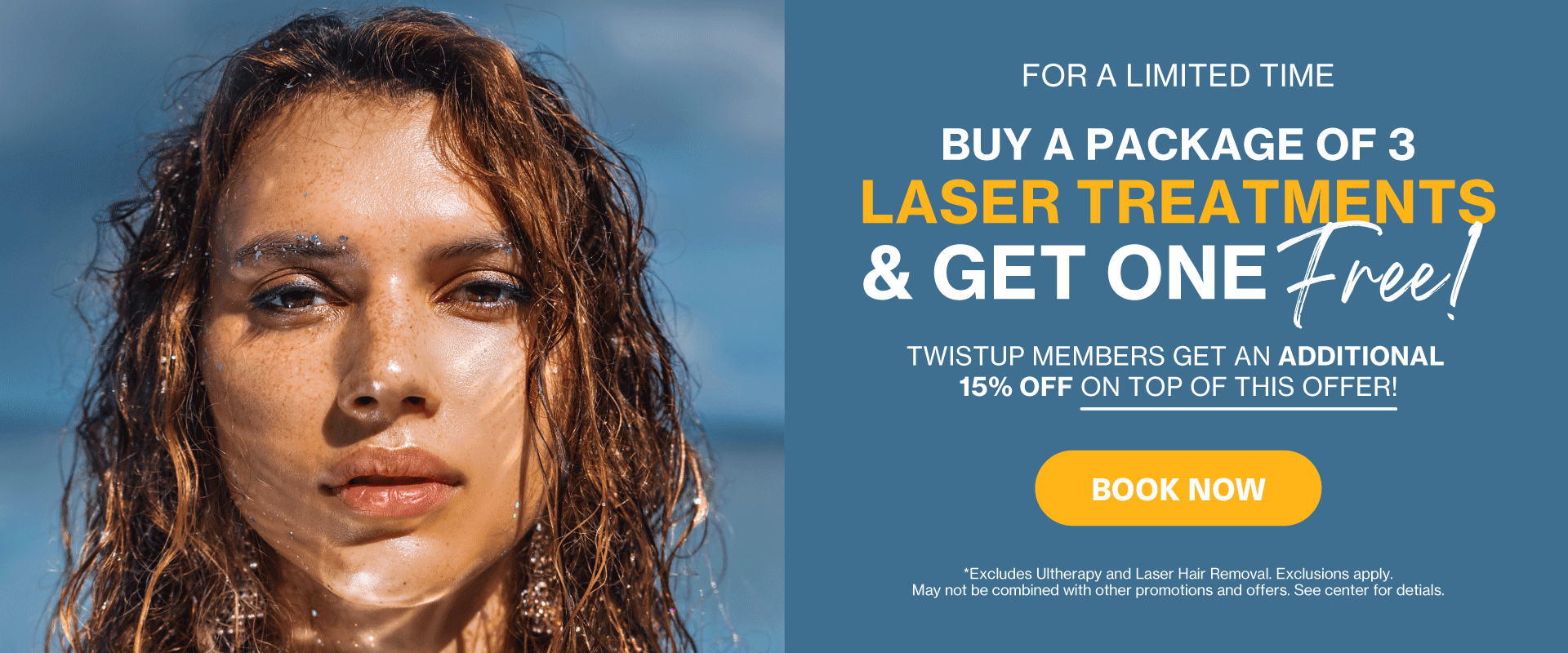 Buy a package of 3 laser treatments and get one free