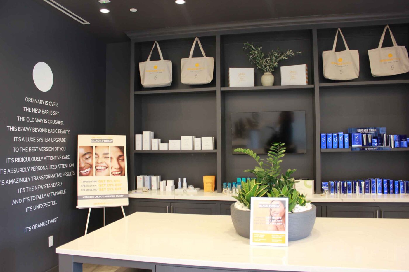 highland village center skincare treatment retail